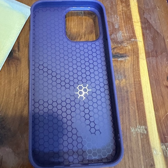iPhone 14 pro max Purple alligator case with removable magnetic wallet Stand. - Picture 5 of 5